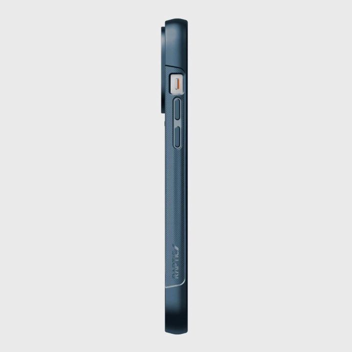 Raptic X-Doria Clutch dėklas iPhone 14 Pro Max galinis dangtelis mėlynas