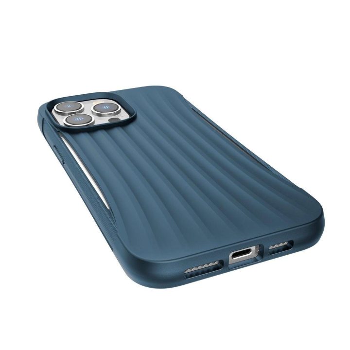 Raptic X-Doria Clutch dėklas iPhone 14 Pro Max galinis dangtelis mėlynas