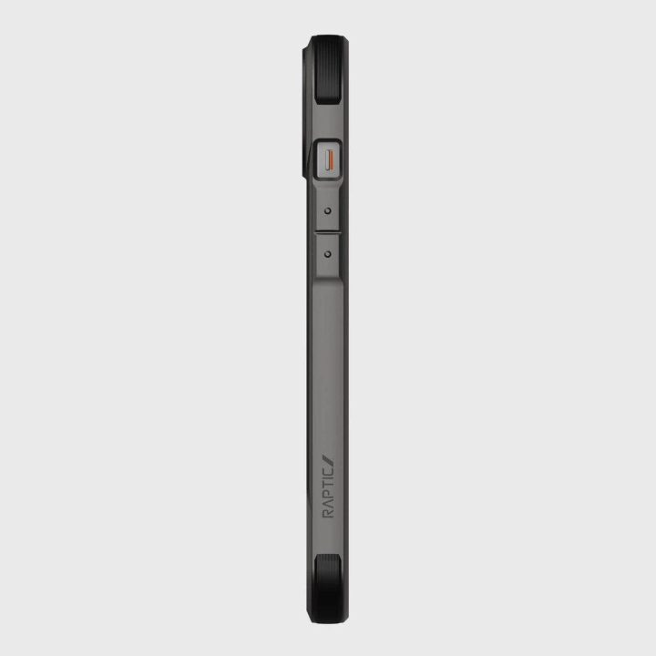 Raptic X-Doria Fort dėklas iPhone 14 Plus su MagSafe šarvuotu dangteliu, juodas