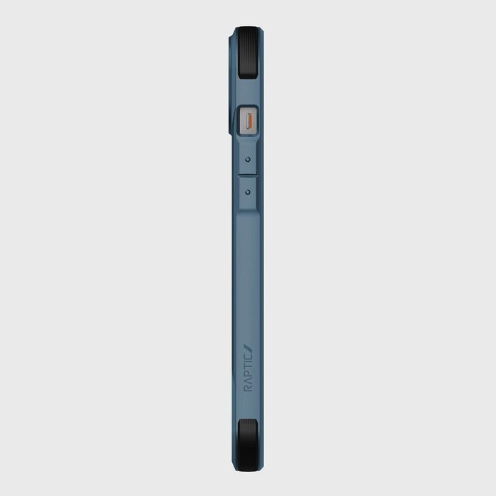 Raptic X-Doria Fort dėklas iPhone 14 Plus su MagSafe šarvuotu mėlynu dangteliu