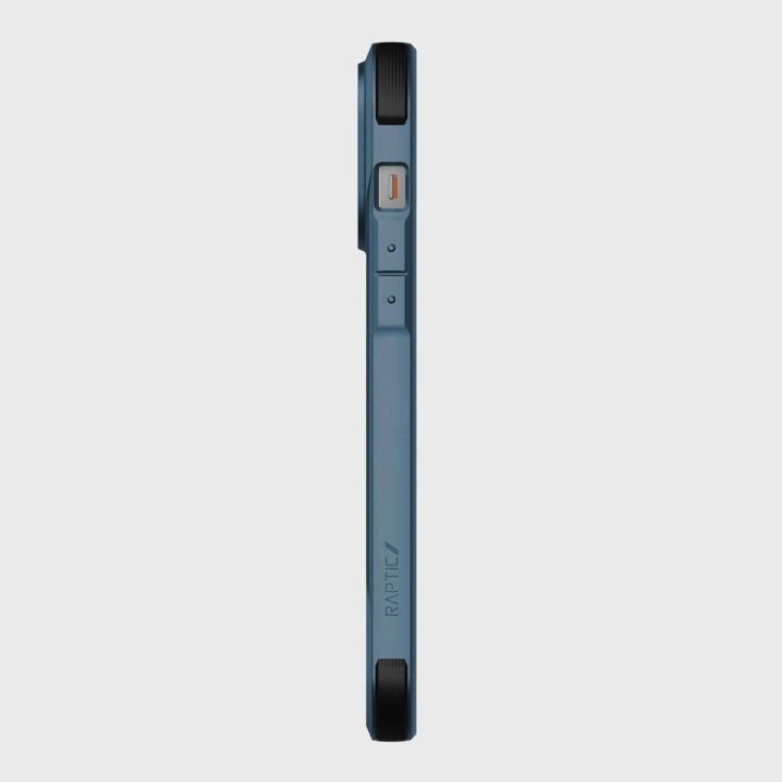 Raptic X-Doria Fort dėklas iPhone 14 Pro Max su MagSafe šarvuotu mėlynu dangteliu