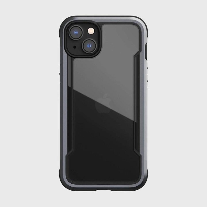 Raptic X-Doria Shield dėklas iPhone 14 šarvuotas dangtelis juodas