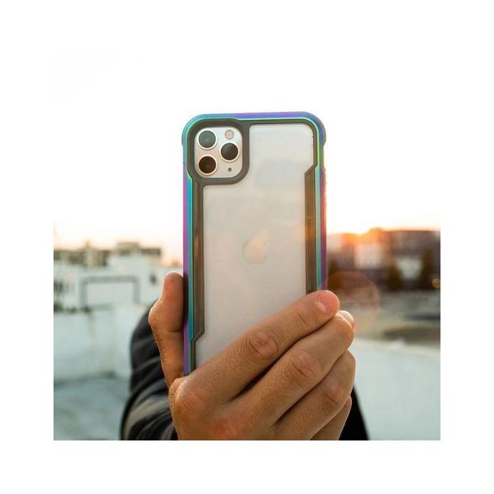Raptic X-Doria Shield dėklas iPhone 14 Plus su opaliniu dangteliu