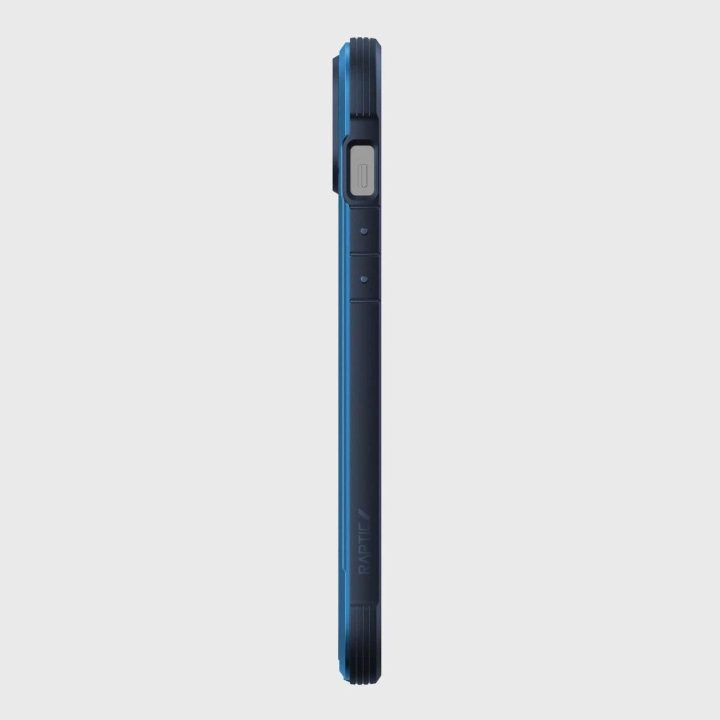 Raptic X-Doria Shield dėklas iPhone 14 Plus šarvuotas dangtelis mėlynas