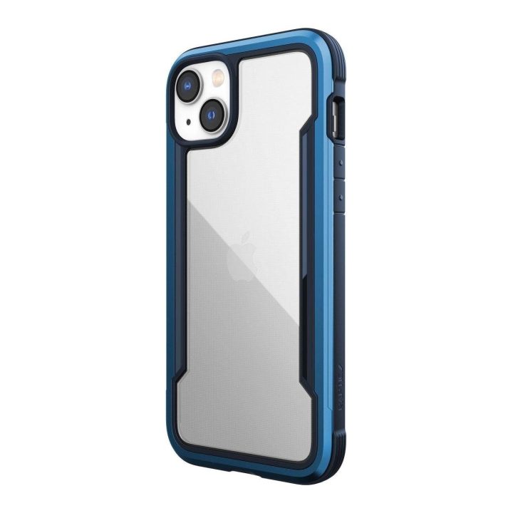 Raptic X-Doria Shield dėklas iPhone 14 Plus šarvuotas dangtelis mėlynas