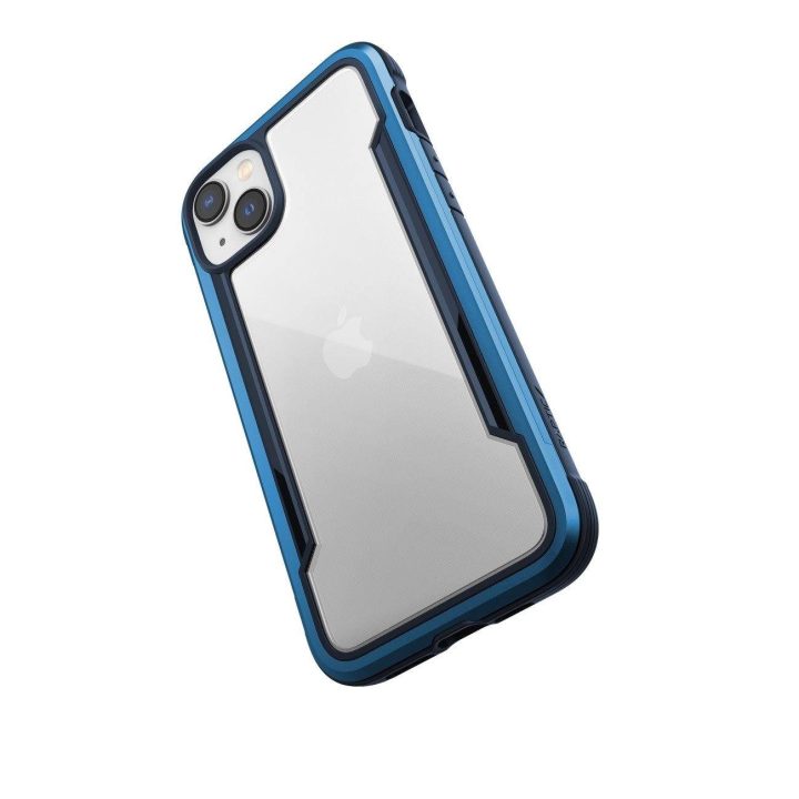 Raptic X-Doria Shield dėklas iPhone 14 Plus šarvuotas dangtelis mėlynas