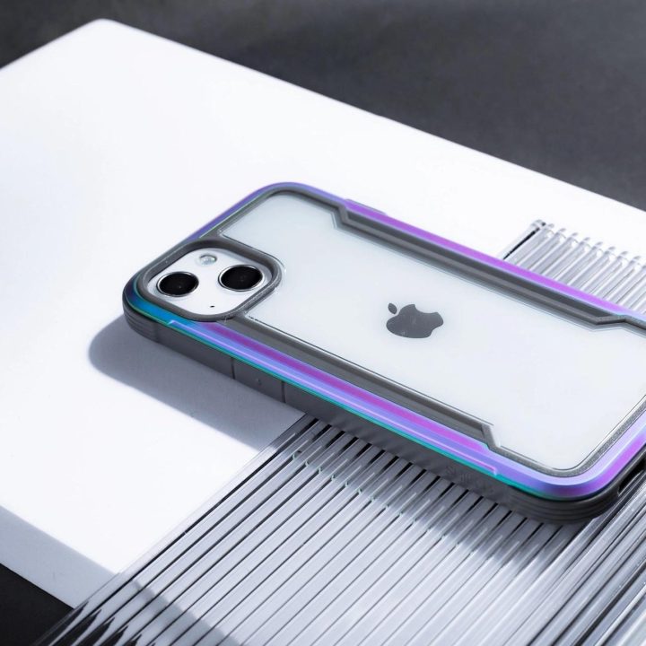 Raptic X-Doria Shield dėklas iPhone 14 Plus šarvuotas dangtelis mėlynas