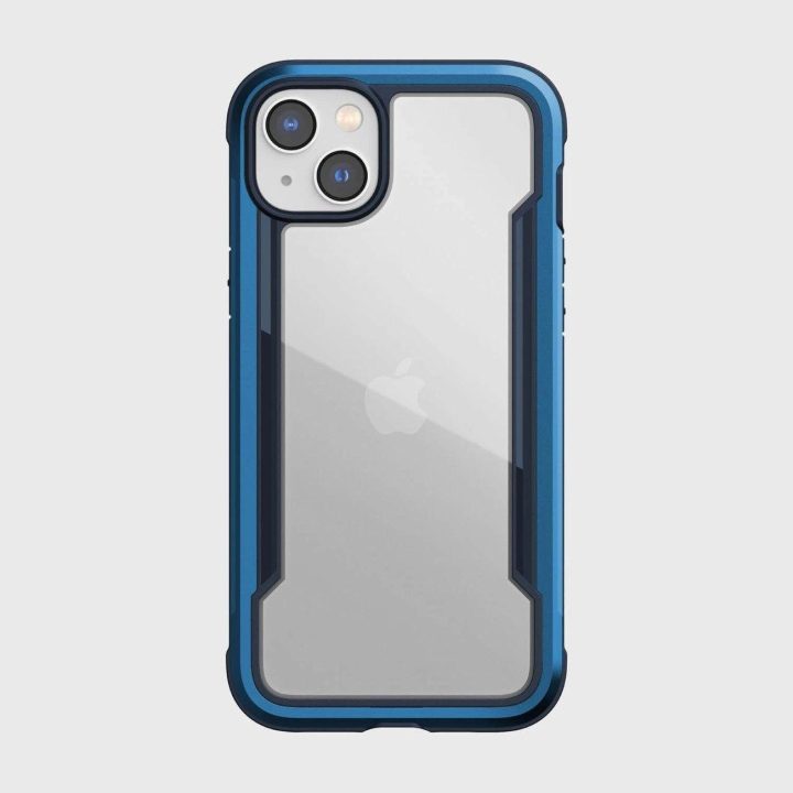 Raptic X-Doria Shield dėklas iPhone 14 Plus šarvuotas dangtelis mėlynas