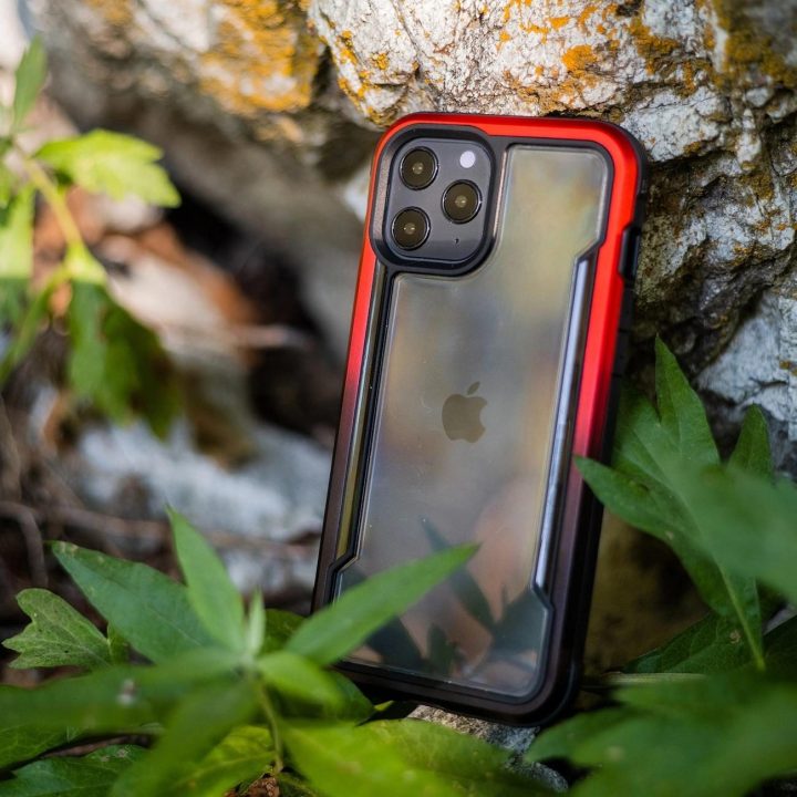 Raptic X-Doria Shield dėklas iPhone 14 Pro šarvuotas dangtelis juodas