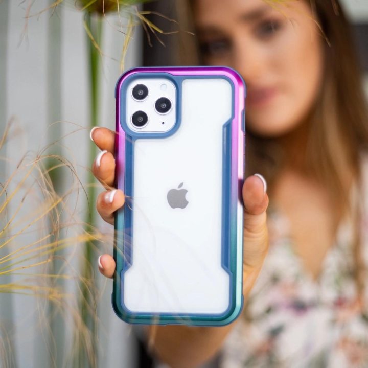 Raptic X-Doria Shield dėklas iPhone 14 Pro šarvuotas dangtelis juodas