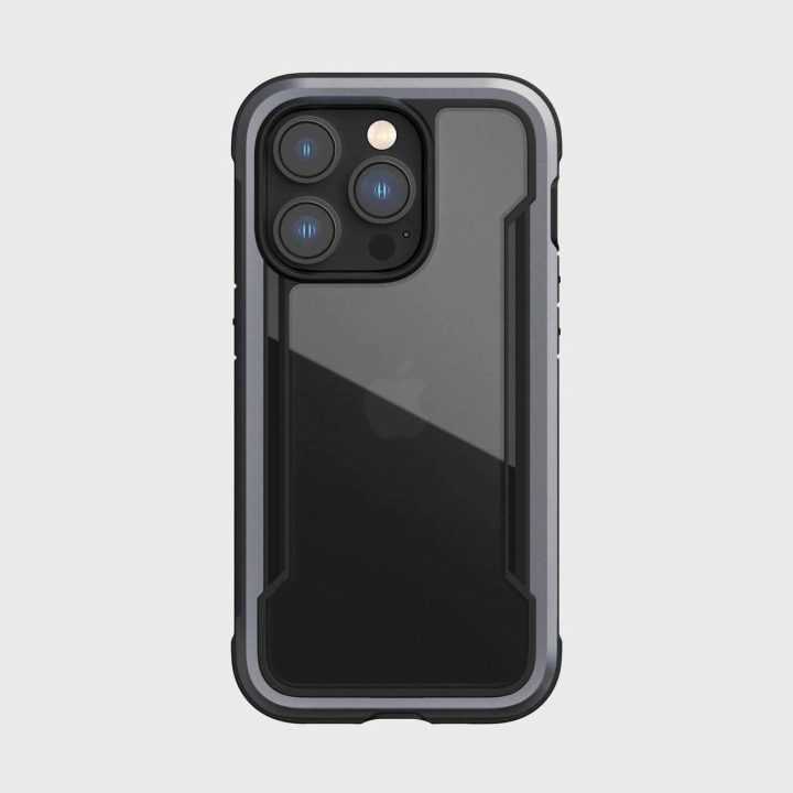 Raptic X-Doria Shield dėklas iPhone 14 Pro šarvuotas dangtelis juodas