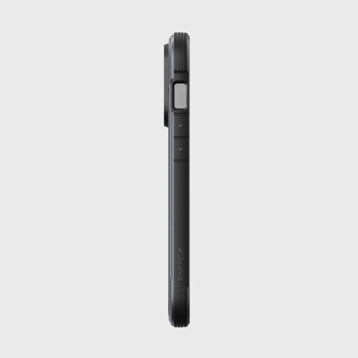 Raptic X-Doria Shield dėklas iPhone 14 Pro šarvuotas dangtelis juodas