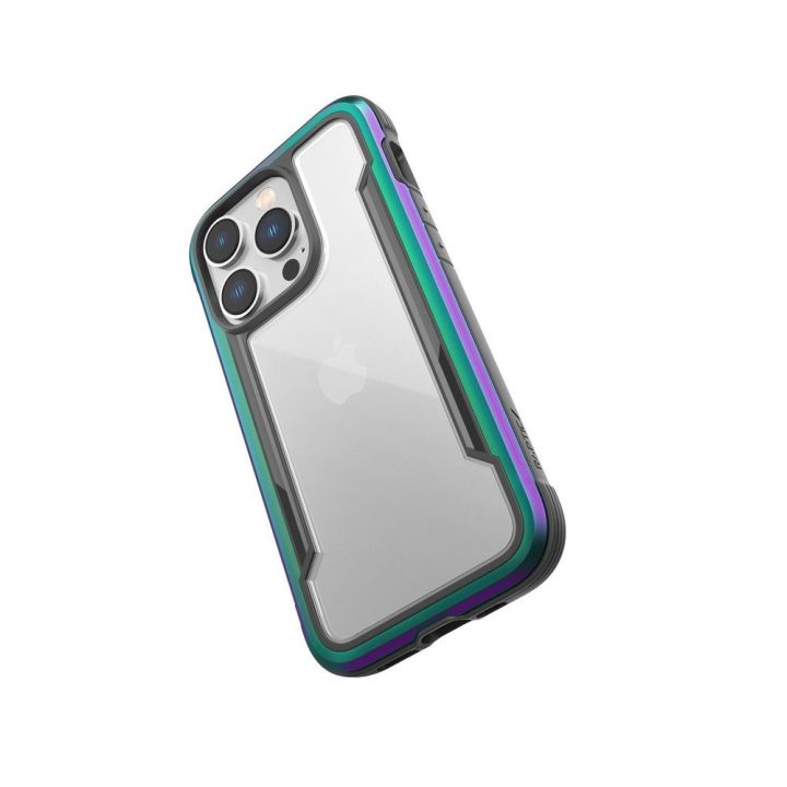 Raptic X-Doria Shield dėklas iPhone 14 Pro šarvuotas opalinis dangtelis
