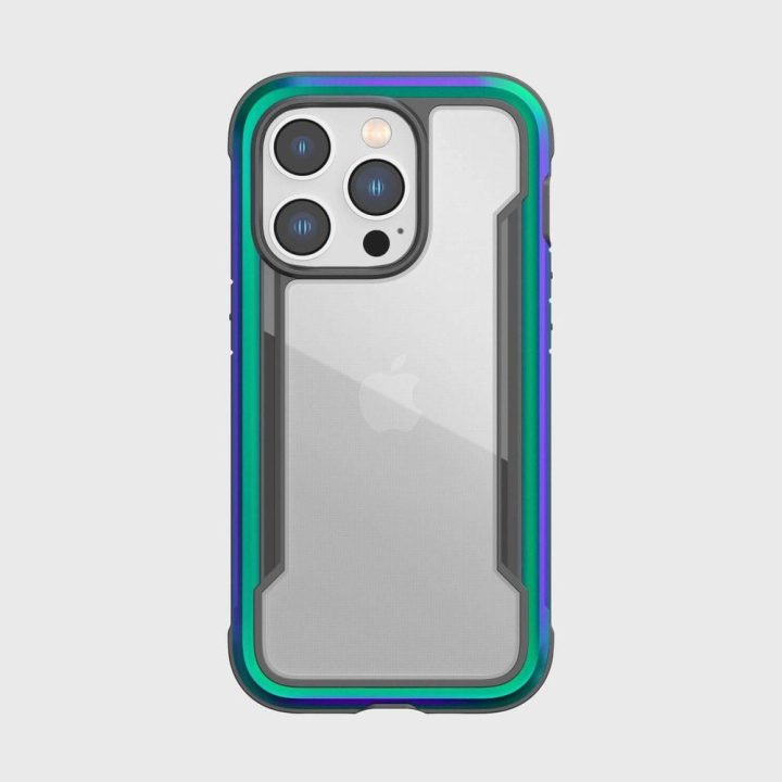Raptic X-Doria Shield dėklas iPhone 14 Pro šarvuotas opalinis dangtelis