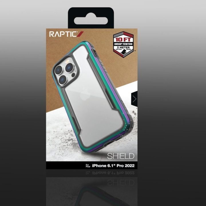 Raptic X-Doria Shield dėklas iPhone 14 Pro šarvuotas opalinis dangtelis