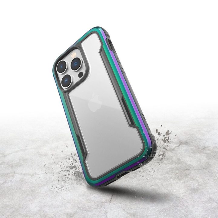 Raptic X-Doria Shield dėklas iPhone 14 Pro šarvuotas opalinis dangtelis