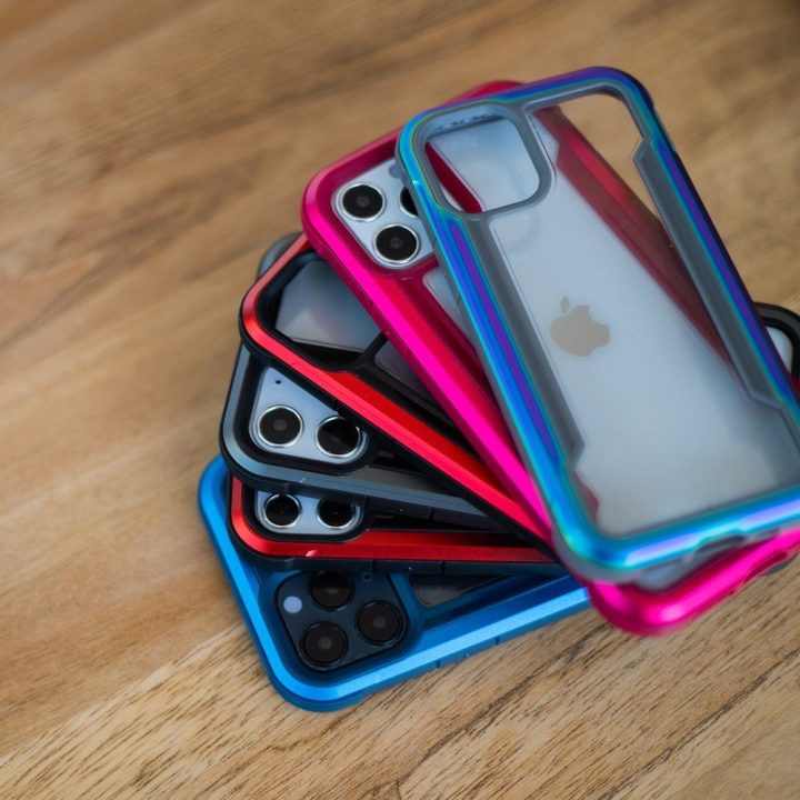 Raptic X-Doria Shield dėklas iPhone 14 Pro šarvuotas opalinis dangtelis