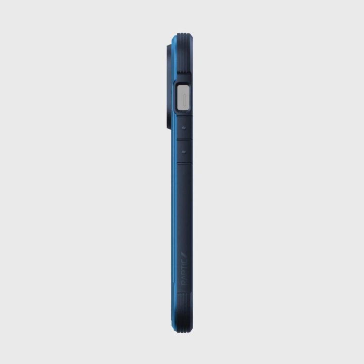 Raptic X-Doria Shield dėklas iPhone 14 Pro šarvuotas dangtelis mėlynas
