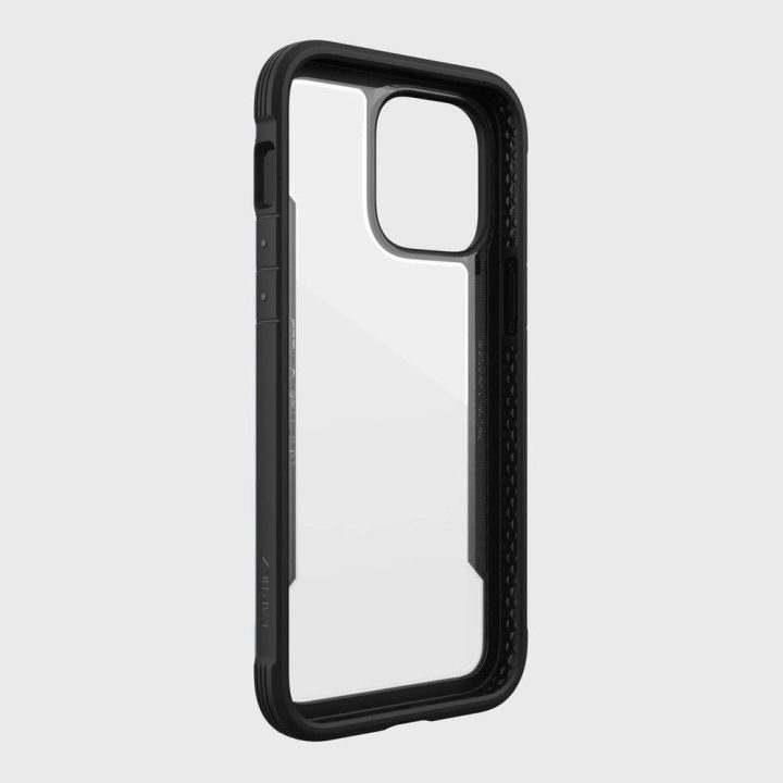Raptic X-Doria Shield dėklas iPhone 14 Pro Max šarvuotas dangtelis juodas