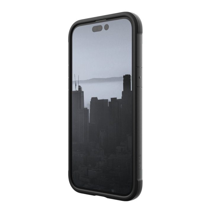 Raptic X-Doria Shield dėklas iPhone 14 Pro Max šarvuotas dangtelis juodas