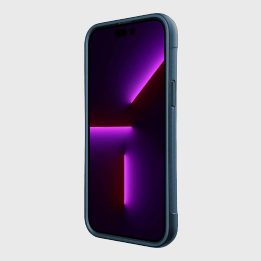 Raptic X-Doria Clutch dėklas iPhone 14 Plus su MagSafe galiniu dangteliu, mėlynas