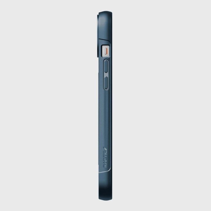 Raptic X-Doria Clutch dėklas iPhone 14 Plus su MagSafe galiniu dangteliu, mėlynas