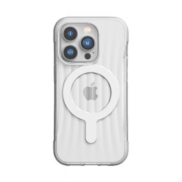 Raptic X-Doria Clutch dėklas iPhone 14 Pro Max su MagSafe galiniu dangteliu, skaidrus