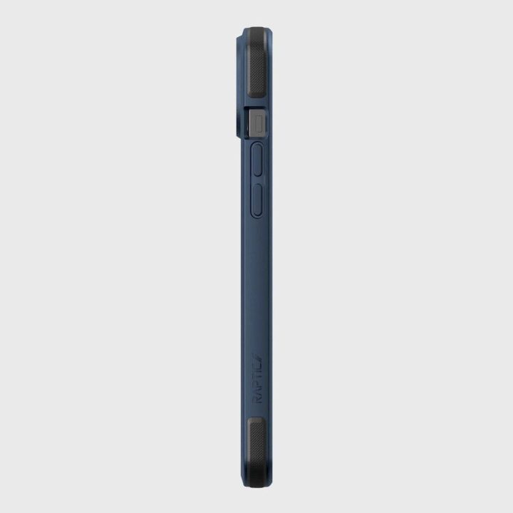 Raptic X-Doria saugus dėklas iPhone 14 su MagSafe šarvuotu mėlynu dangteliu