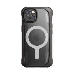 Raptic X-Doria saugus dėklas iPhone 14 Plus su MagSafe šarvuotu dangteliu, juodas