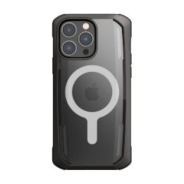Raptic X-Doria saugus dėklas iPhone 14 Pro su MagSafe šarvuotu dangteliu, juodas