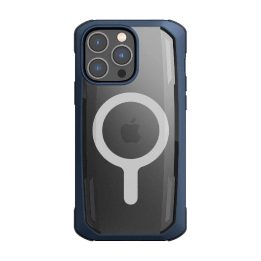 Raptic X-Doria saugus dėklas iPhone 14 Pro su MagSafe šarvuotu dangteliu, mėlynas