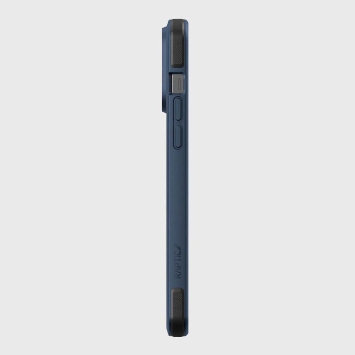 Raptic X-Doria saugus dėklas iPhone 14 Pro su MagSafe šarvuotu dangteliu, mėlynas