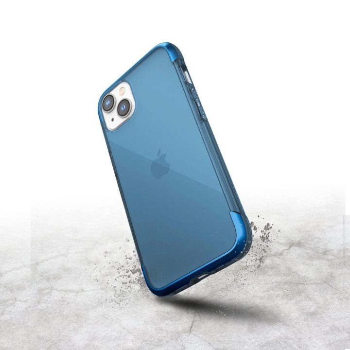 Raptic X-Doria Air dėklas iPhone 14 šarvuotas dangtelis mėlynas