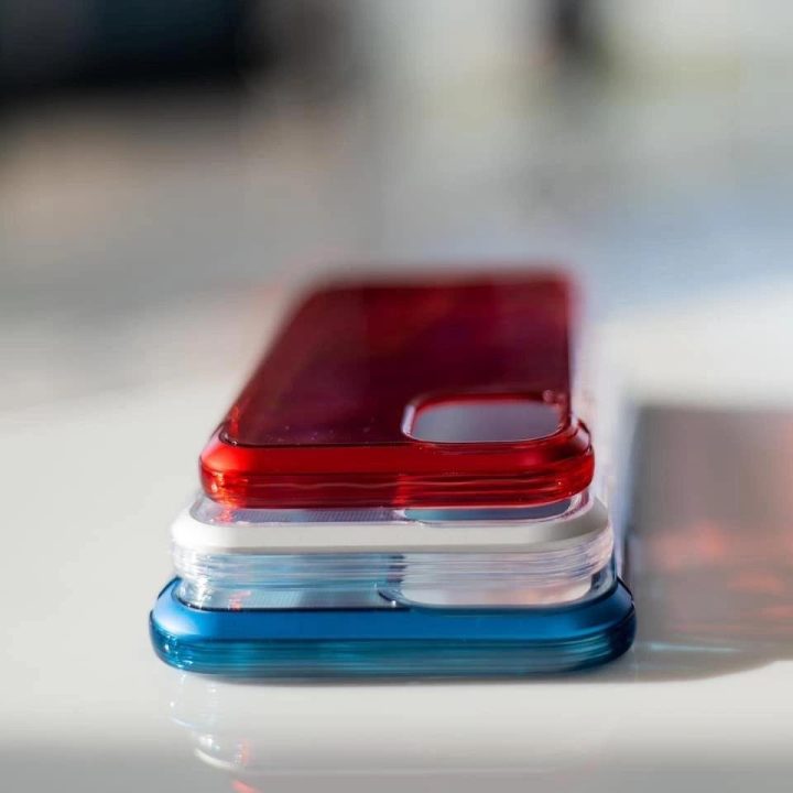 Raptic X-Doria Air dėklas iPhone 14 Pro Max su šarvuotu dangteliu, mėlynas