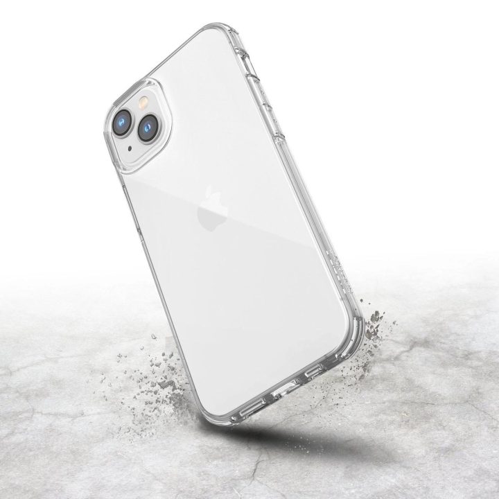 Raptic X-Doria skaidrus dėklas iPhone 14 šarvuotas skaidrus dėklas