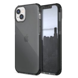 Raptic X-Doria skaidrus dėklas iPhone 14 šarvuotas dangtelis pilkas