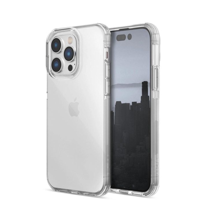 Raptic X-Doria skaidrus dėklas iPhone 14 Pro Max šarvuotas skaidrus dangtelis