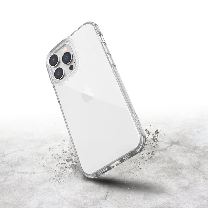 Raptic X-Doria skaidrus dėklas iPhone 14 Pro Max šarvuotas skaidrus dangtelis