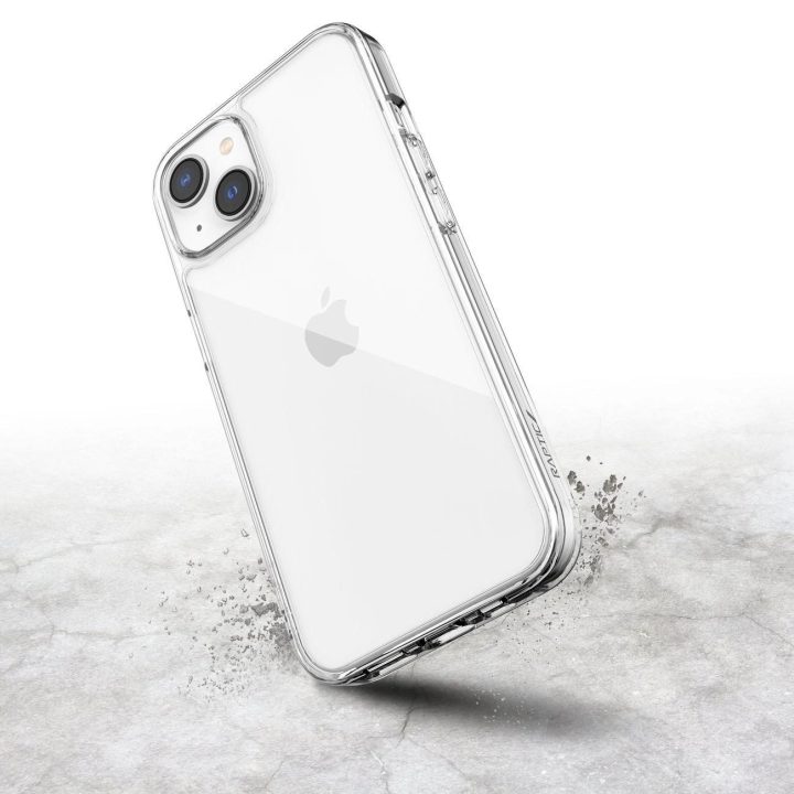 Raptic X-Doria Clearvue dėklas iPhone 14 Plus galinis dangtelis skaidrus