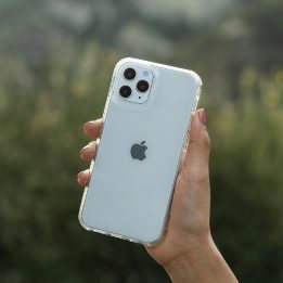 Raptic X-Doria Clearvue dėklas iPhone 14 Pro Max galinis dangtelis skaidrus