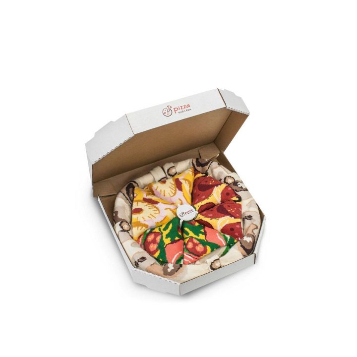 kojinių rinkinys Pizza ir alus 5 poros