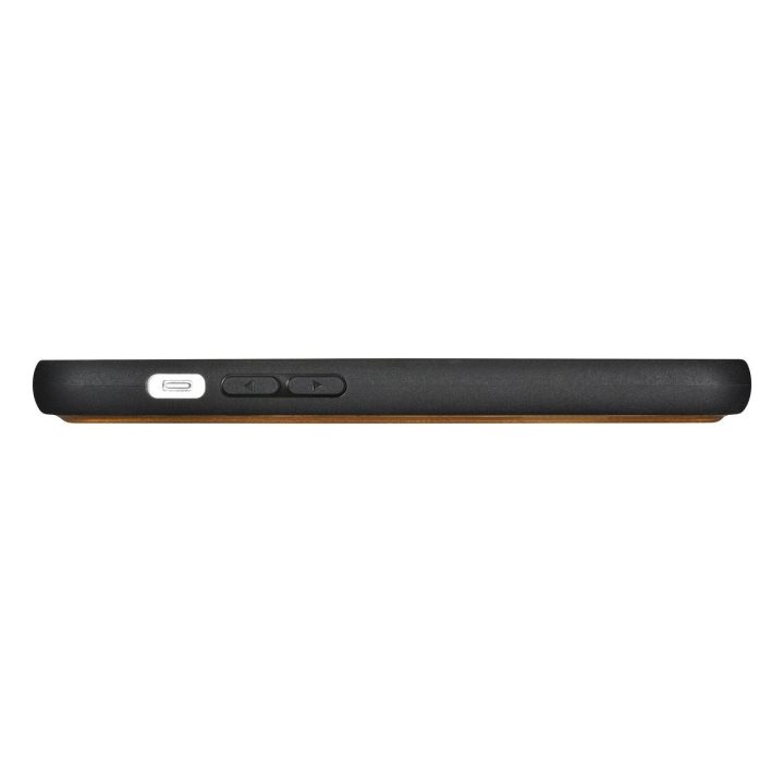 iCarer Oil Wax piniginės dėklas iPhone 14 Plus 2in1 dangtelis iPhone 14 Plus , apsaugotas nuo RFID, odinis flip dėklas rudos spa