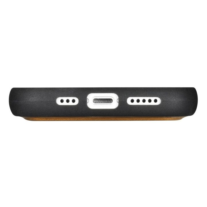 iCarer Oil Wax piniginės dėklas iPhone 14 Plus 2in1 dangtelis iPhone 14 Plus , apsaugotas nuo RFID, odinis flip dėklas rudos spa