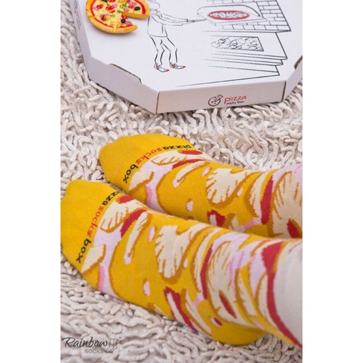 kojinės 1 pora Hawaiian Pizza kojinių
