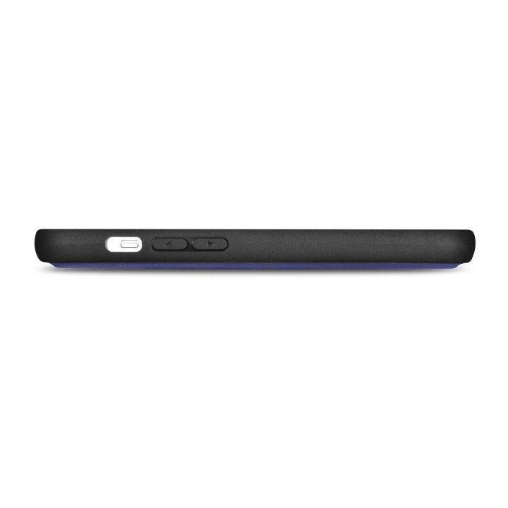 iCarer piniginės dėklas 2in1 iPhone 14 Pro Max odinis flip dangtelis su apsauga nuo RFID šviesiai violetinės spalvos (WMI1422072