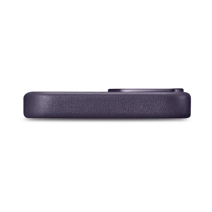 iCarer Case odinis dangtelis iPhone 14 Plus tamsiai violetinės spalvos dėklas (suderinamas su MagSafe )