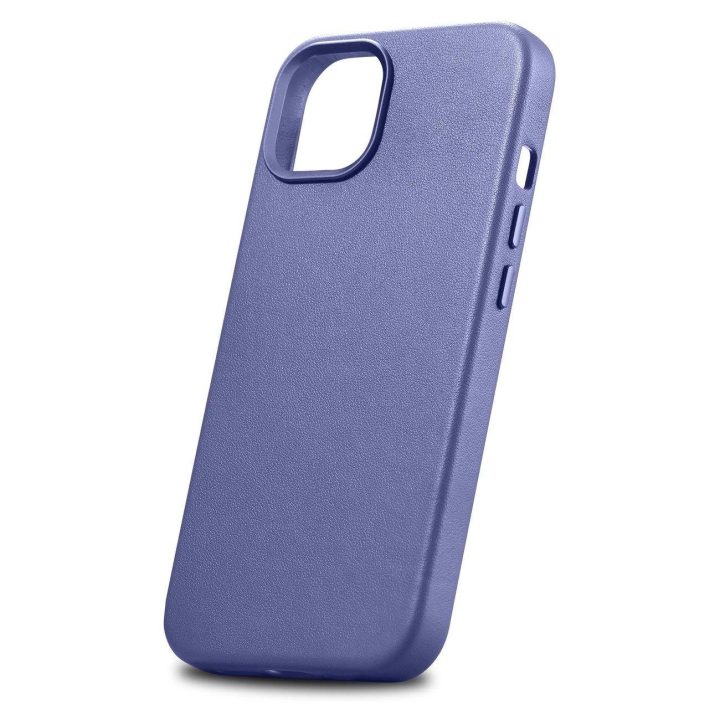 iCarer Case odinis dangtelis iPhone 14 Plus šviesiai violetinės spalvos (suderinamas su MagSafe )