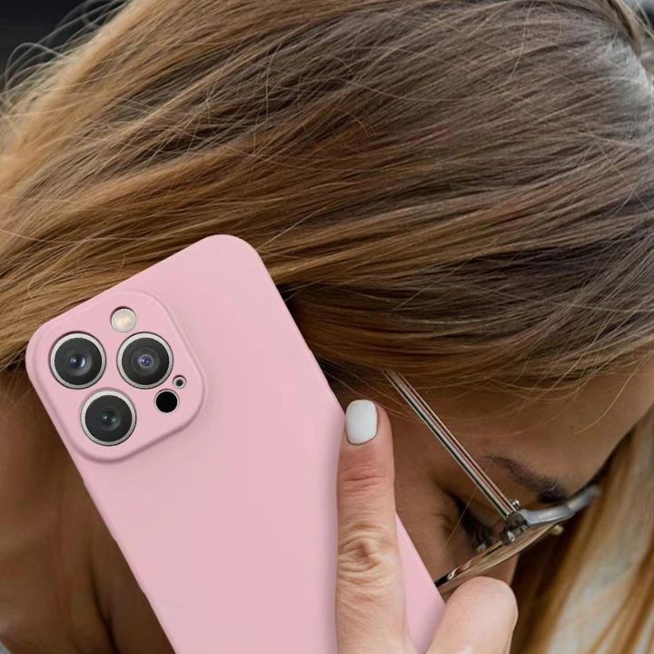 Silikoninis dėklas iPhone 14 Plus silikoninis dangtelis mint green