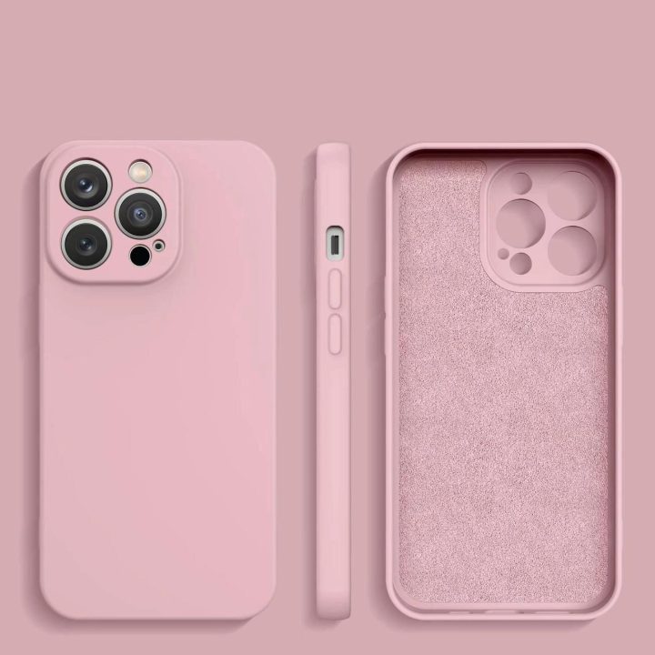 Silikoninis dėklas iPhone 14 Plus silikoninis dėklas rožinis