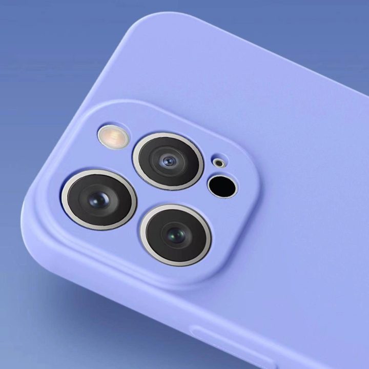 Silikoninis dėklas iPhone 14 Plus silikoninis dėklas fuksija